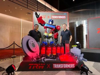 เปิดตัวแคมเปญ “TRW x Transformers”