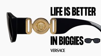 VERSACE เปิดตัวแคมเปญใหม่  แว่นตากันแดดรุ่นดัง MEDUSA BIGGIES