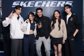 เปิดตัวอย่างยิ่งใหญ่! SKECHERS centralwOrld คว้าตัว \'ชาอึนอู\'และ \'อาโป ณัฐวิญญ์\'ร่วมงาน