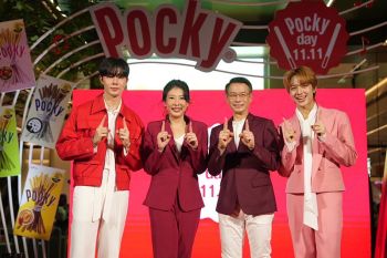 \'ป๊อกกี้\'ส่งมอบความสุขผ่านงานPOCKY DAY 11.11 ชวน ซี-นุนิว อัพจังหวะความสุข สนุกขึ้น