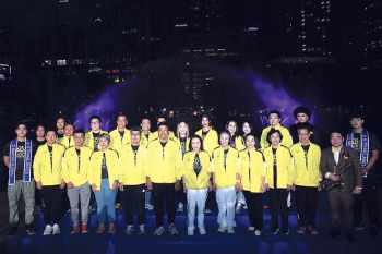 การแสดงม่านนํ้าเฉลิมพระเกียรติและกิจกรรมวิ่งเพื่อพ่อ  น้อมรำลึกในพระมหากรุณาธิคุณ ในหลวงรัชกาลที่ 9