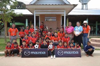 Mazda Swatcat Caravan แรลลี่สานฝันน้อง ดวลบอล ตามรอยอารยธรรม