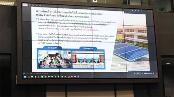 กทม.นำร่องติดตั้ง Solar Cell 51 โรงเรียนหนุนเปิดแอร์ทำห้องปลอดฝุ่น จ่อขยายเพิ่มปี68