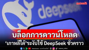 \'เกาหลีใต้\'ระงับใช้ DeepSeek ชั่วคราว หลังพบละเมิดข้อมูลส่วนตัว