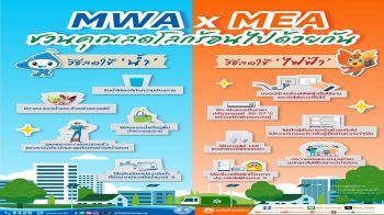 MWA X MEA ชวนคุณลดโลกร้อนไปด้วยกัน