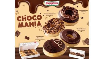คริสปี้ ครีม เปิดตัว Krispy Kreme CHOCOMANIA Doughnuts