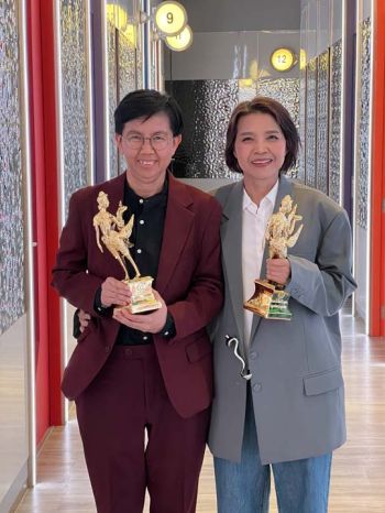 ‘ดิว-ปิ่นกมล’ คว้าผู้จัดละครยูริยอดนิยมแห่งปี นำช่อง 3 กวาด 15 รางวัล