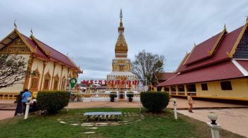 ชวนนมัสการพระธาตุศรีคุณ ที่บ้านนาแกน้อย จ.นครพนม