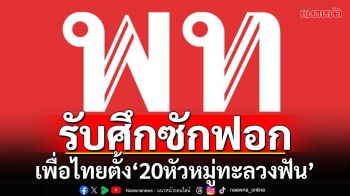 เปิดชื่อ‘20หัวหมู่ทะลวงฟัน’ เพื่อไทยตั้งรับศึกซักฟอก ปัดองครักษ์พิทักษ์‘อิ๊งค์’