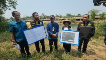 สำรวจพื้นที่ ‘จุดขุดลอกลำน้ำน่าน’ เพื่อการป้องกันน้ำป่าไหลหลาก-ล้นตลิ่ง