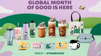 สตาร์บัคส์ จับมือพีนัทส์เปิดตัวคอลเลกชันระดับโลก