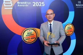 มิตซูบิชิ มอเตอร์ส คว้ารางวัล  2025  Thailand’s Most Admired Brand และ Brand Star