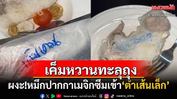 ลูกค้าช็อก! หมึกปากกาเมจิกซึมทะลุถุง\'ตำเส้นเล็ก\' อาจารย์คนดังถึงกับคอมเมนต์เตือน