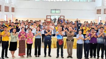 ชาวบุรีรัมย์\'รวมศรัทธาแก้ปัญหายาเสพติด\'