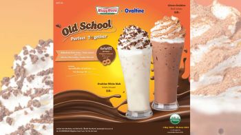 คริสปี้ ครีม ความอร่อยสุดคลาสสิก Krispy Kreme x Ovaltine Old School Perfect Together