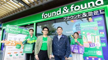 found & found จับมือ GrabMart  ส่งตรงสินค้าถึงบ้านภายใน 25 นาที ตอบโจทย์ไลฟ์สไตล์ยุคดิจิทัล