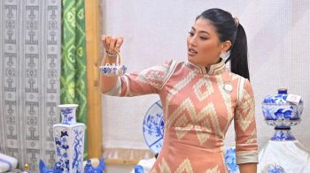 ‘เจ้าฟ้าสิริวัณณวรีฯ’ เสด็จทอดพระเนตรนิทรรศการแสดงผลงานภูมิปัญญาผ้าไทย