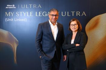 อลิอันซ์ อยุธยา เดินหน้ารุกตลาดกลุ่มมั่งคั่ง เปิดตัว “My Style Legacy ULTRA”  ประกันชีวิตควบการลงทุนเจาะลูกค้าไฮเน็ตเวิร์ธโดยเฉพาะ