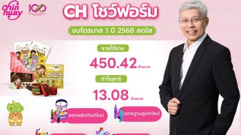 CH โชว์ฟอร์ม Q1/68 รายได้ 450.42 ล้าน กวาดกำไร 13.08 ล้าน