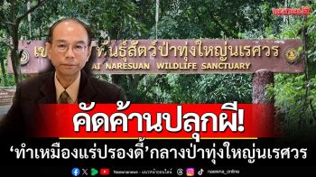 คัดค้านปลุกผี! ‘ทำเหมืองแร่ปรองดี้’ กลางป่าเขตรักษาพันธุ์สัตวป่าทุ่งใหญ่นเรศวร