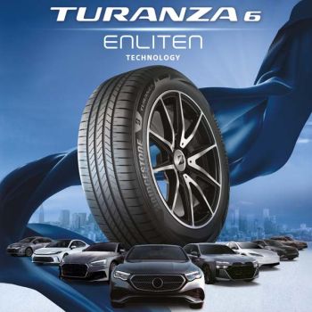 BRIDGESTONE TURANZA 6  ราคาเริ่มต้น 3,990 - 18,290 บาท