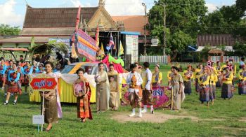‘ส.ส.หมู-วิรัช’ ร่วมชาวบ้านหนองทุ่ม ‘จัดงานบุญบั้งไฟ’ สืบสานประเพณีอีสาน