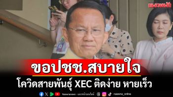 \'สมศักดิ์\'ขอปชช.สบายใจ โควิดสายพันธุ์ XEC ติดง่าย หายเร็ว แต่ขอระวังกลุ่มเปราะบาง
