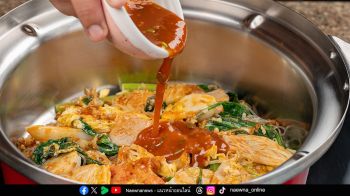 K Restaurants เปิดตัว ‘สุกี้ผัดแห้งเอ็มเค’ หม้อแดงหม้อเดิม เพิ่มเติมคือ มาผัดให้ถึงโต๊ะ