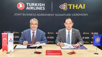 ‘การบินไทย’ ผนึก ‘เตอร์กิชแอร์ไลน์’ ลงนามความร่วมมือ Joint Business Agreement