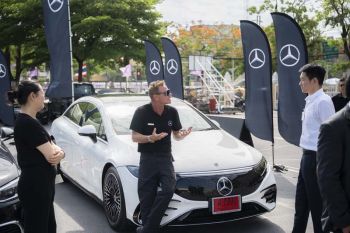 EQS และ S-Class ร่วมงาน Road Safety Week