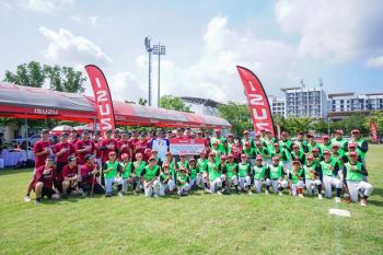 อีซูซุ สนับสนุนกีฬาเบสบอลไทย มอบเงิน 500,000 บาท ส่งเสริมยุวชนทีมชาติสู่เวทีนานาชาติที่เกาหลีใต้