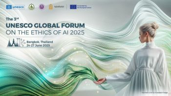ดีอี เตรียมประชุม \'The 3rd UNESCO Global Forum on the Ethics of AI 2025\'24-27 มิ.ย. นี้