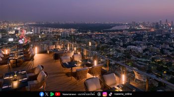Level 50 by SEE FAH เสิร์ฟเมนูในตำนานร้านสีฟ้าบนรูฟท้อปวิวเส้นขอบฟ้า
