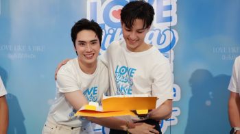เคมีแรงเกินต้าน ‘มาสุ’ ประเดิมซีรีส์วาย! ประกบ ‘ตี๋-ธนพล’ ใน ‘LOVE LIKE A BIKE ปั่นไปให้ถึงรัก’