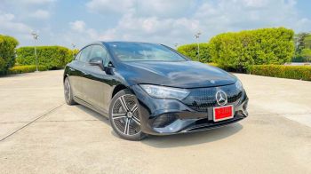 MERCEDES-BENZ EQE 300  ชาร์จเดียว เที่ยวเชียงคาน สบาย หรู และไร้มลพิษ