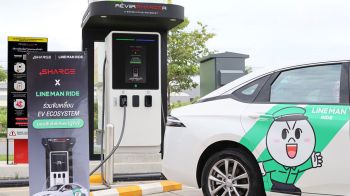 SHARGE ผนึก LINE MAN RIDE สู่พันธมิตรด้าน EV