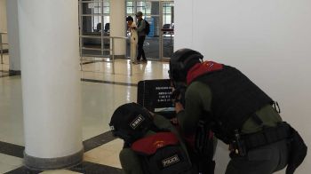 ท่าอากาศยานแม่ฮ่องสอน ‘ซ้อมแผนเผชิญเหตุ’ รับมือการก่อวินาศกรรม
