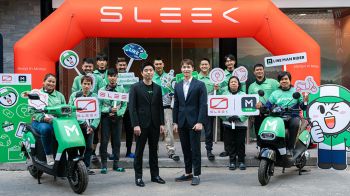 SLEEK EV จับมือ LINE MAN ปฏิวัติการขนส่งไทยด้วยมอเตอร์ไซค์ไฟฟ้า
