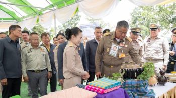 องคมนตรีติดตามขับเคลื่อนโครงการพื้นที่ จ.พิษณุโลก