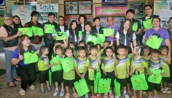 สสส.ลงพื้นที่ ศึกษาดูงาน \'ฮ่วมใจ๋ ฮ่วมก่อสุข (ภาวะ)\' ปรับพฤติกรรมเสี่ยงด้านสุขภาพให้เด็ก