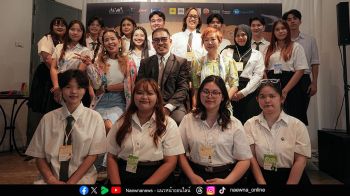 นิสิต มศว. จัดนิทรรศการ ‘Axis to Exit’ โชว์ผลงานสร้างสรรค์ต่อยอดอนาคตเพื่อความยั่งยืน