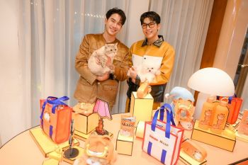 เน็กโกะ ชวน ‘มิว-ตุลย์’ เปิดตัวฉลองแคมเปญ ‘NEKKO x GARFIELD: Happy Cat, Happy Life’