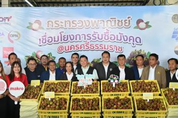 \'จตุพร\' ควง \'สุชาติ\' ลุยนครศรี แก้ปัญหาราคามังคุด เร่งดันห้างและปั๊มซื้ออีก 3,000 ตัน กระจายออกนอกแหล่งผลิต