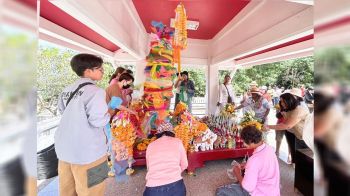 เสริมดวง-สิริมงคลชีวิต ‘วันเสาร์5’ แห่ไหว้ศาลหลักเมืองพัทลุงคึกคัก