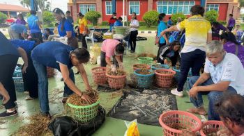 ทม.ลำปลายมาศ \'เพาะเห็ดฟาง\' สอนผู้พิการ-ด้อยโอกาส-ยากไร้