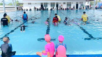 มรภ.สงขลา-ร่วมขับเคลื่อนโครงการ\'เด็กไทยว่ายน้ำได้\'เสริมทักษะเยาวชนเอาตัวรอด