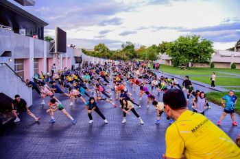 ​มมส ‘ส่งเสริมกิจกรรมทางกายสู่สุขภาพที่ดี’ ตอบรับนโยบาย ‘มหาวิทยาลัยสุขภาพ’