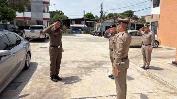 \'รอง ผบช.ภ.1-ผบก.อก.ภ.1\'ตรวจเยี่ยม\'สภ.อินทร์บุรี\' กำชับปฏิบัติตามนโยบาย ตร.