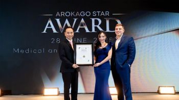 Healthi-Life Longevity Center รับรางวัลArokaGO Star Award 2025