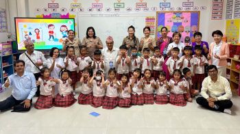‘อบต.คลองสาม’ต้อนรับคณะครูจากเนปาล ศึกษาดูงาน‘หลักสูตรความดีสากล’